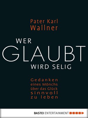 cover image of Wer glaubt wird selig